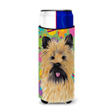 Cairn Terrier Easter Eggtravaganza Ultra Beverage Insulators For Slim Cans Sc9455Muk