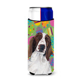 Welsh Springer Spaniel Easter Eggtravaganza Ultra Beverage Insulators For Slim Cans Sc9460Muk