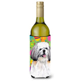 Shih Tzu Easter Eggtravaganza Wine Bottle Beverage Insulator Beverage Insulator Hugger