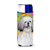 Shih Tzu Easter Eggtravaganza Ultra Beverage Insulators For Slim Cans Sc9463Muk
