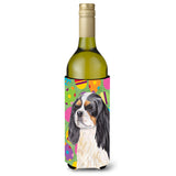 Cavalier Spaniel Easter Eggtravaganza Wine Bottle Beverage Insulator Beverage Insulator Hugger Sc9471Literk