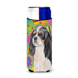 Cavalier Spaniel Easter Eggtravaganza Ultra Beverage Insulators For Slim Cans Sc9471Muk