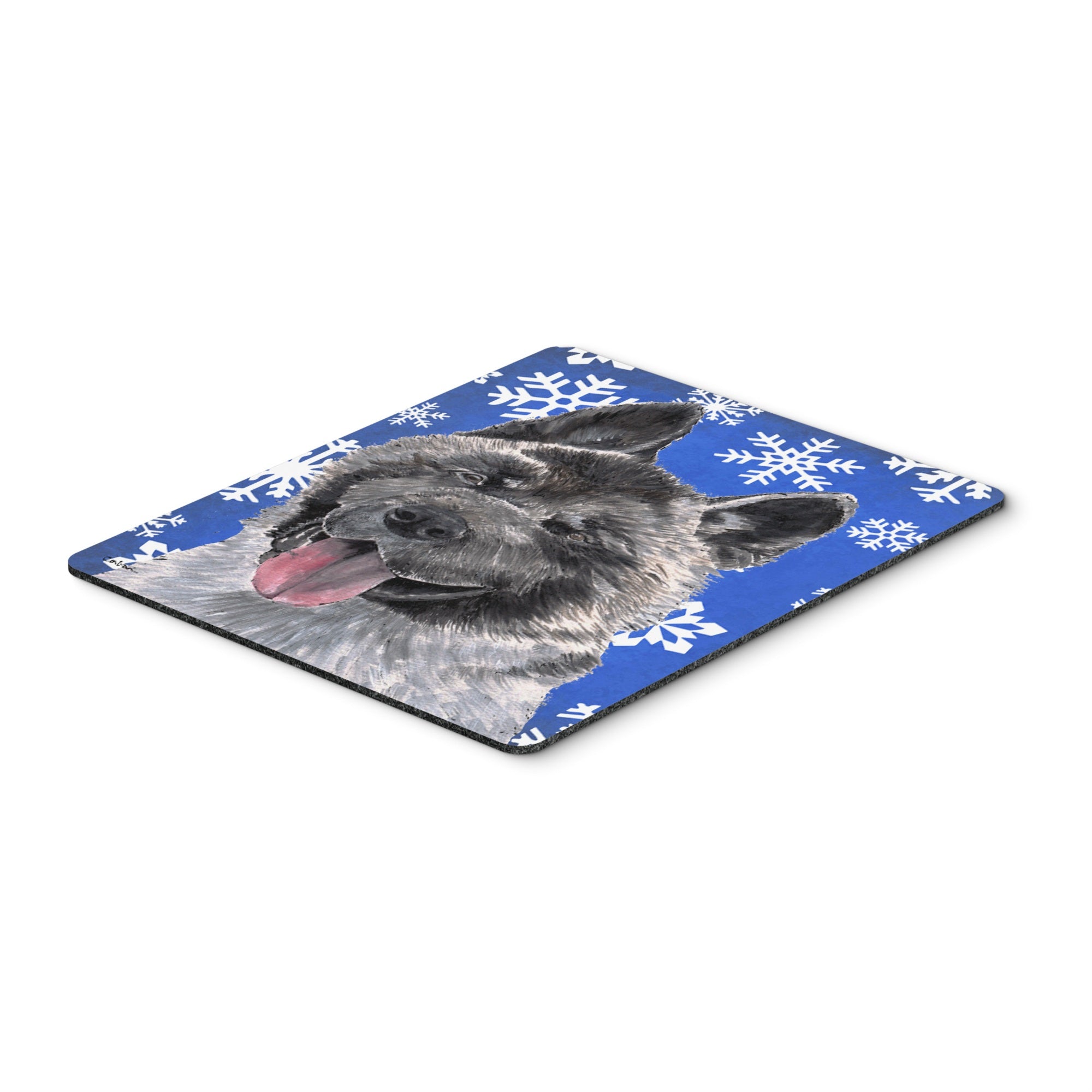 Caroline'S Treasures Akita Winter Snowflakes Holiday Mouse Pad/Hot Pad/Trivet (Sc9481Mp)