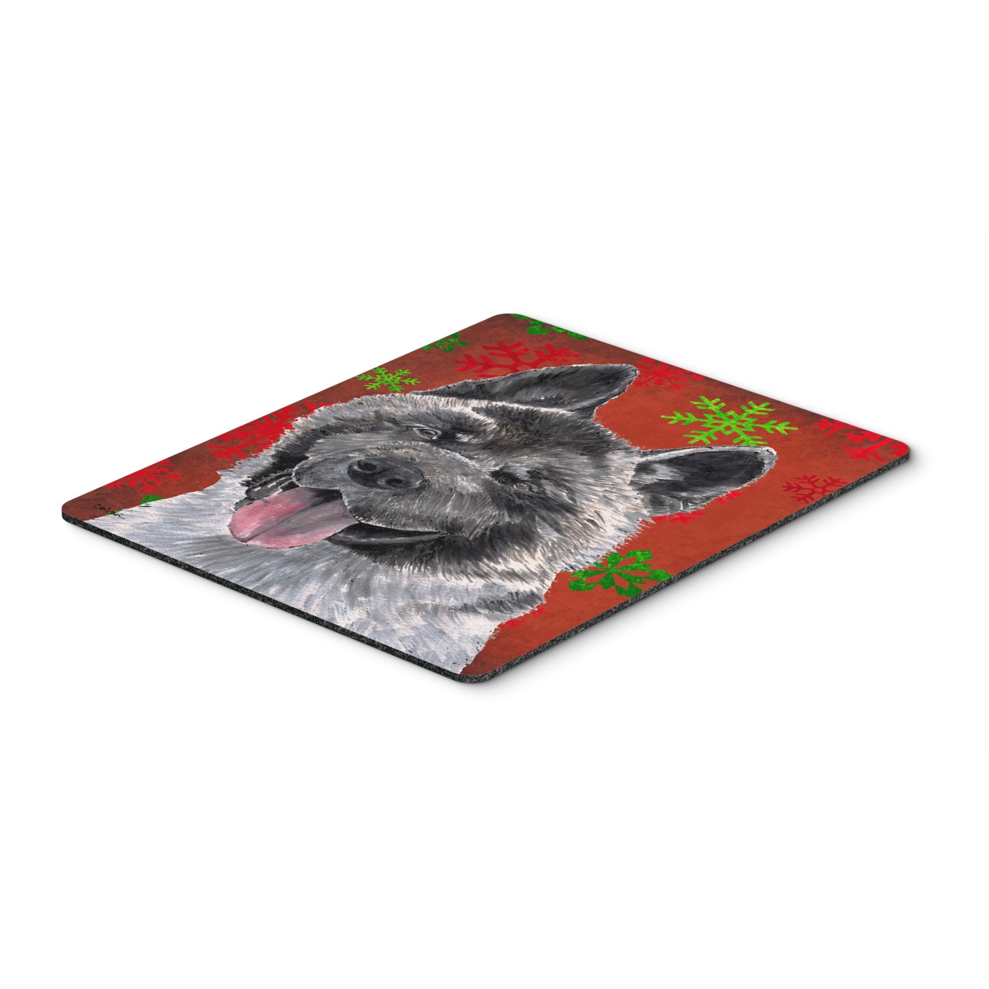 Caroline'S Treasures Akita Red Snowflakes Holiday Christmas Mouse Pad/Hot Pad/Trivet (Sc9482Mp)