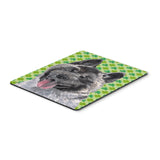 Caroline'S Treasures Akita St. Patrick'S Day Shamrock Mouse Pad/Hot Pad/Trivet (Sc9483Mp)
