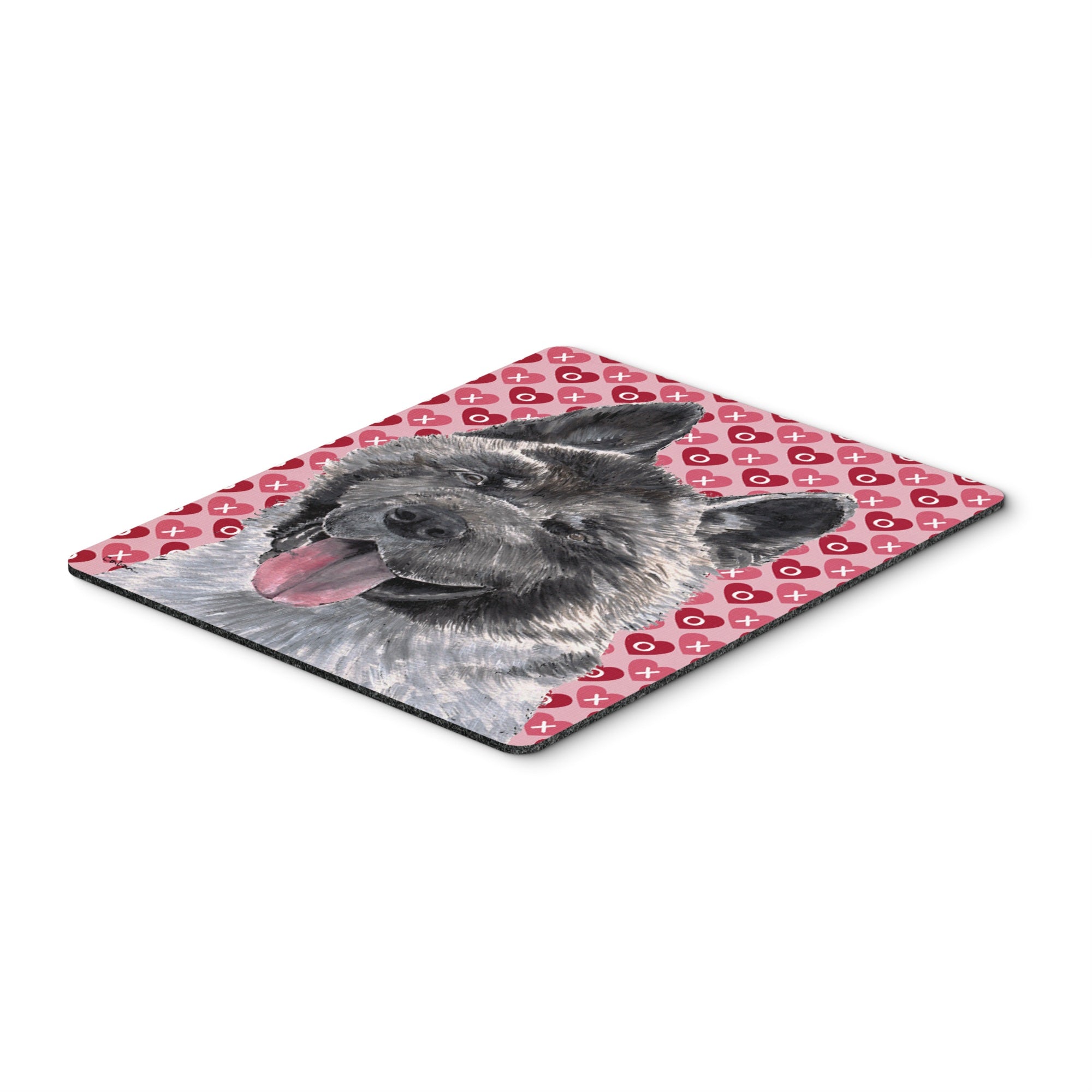 Caroline'S Treasures Akita Hearts Love & Valentine'S Day Mouse Pad/Hot Pad/Trivet (Sc9484Mp)