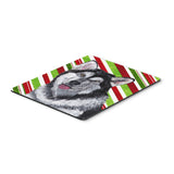 Caroline'S Treasures Alaskan Malamute Candy Cane Holiday Christmas Mouse Pad/Hot Pad/Trivet (Sc9490Mp)