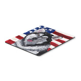 Caroline'S Treasures Alaskan Malamute Usa Patriotic American Flag Mouse Pad/Hot Pad/Trivet (Sc9497Mp)