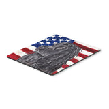 Caroline'S Treasures Cocker Spaniel Black Usa American Flag Mouse Pad/Hot Pad/Trivet (Sc9513Mp)