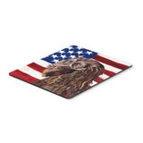 Caroline'S Treasures Boykin Spaniel Usa American Flag Mouse Pad/Hot Pad/Trivet (Sc9518Mp)