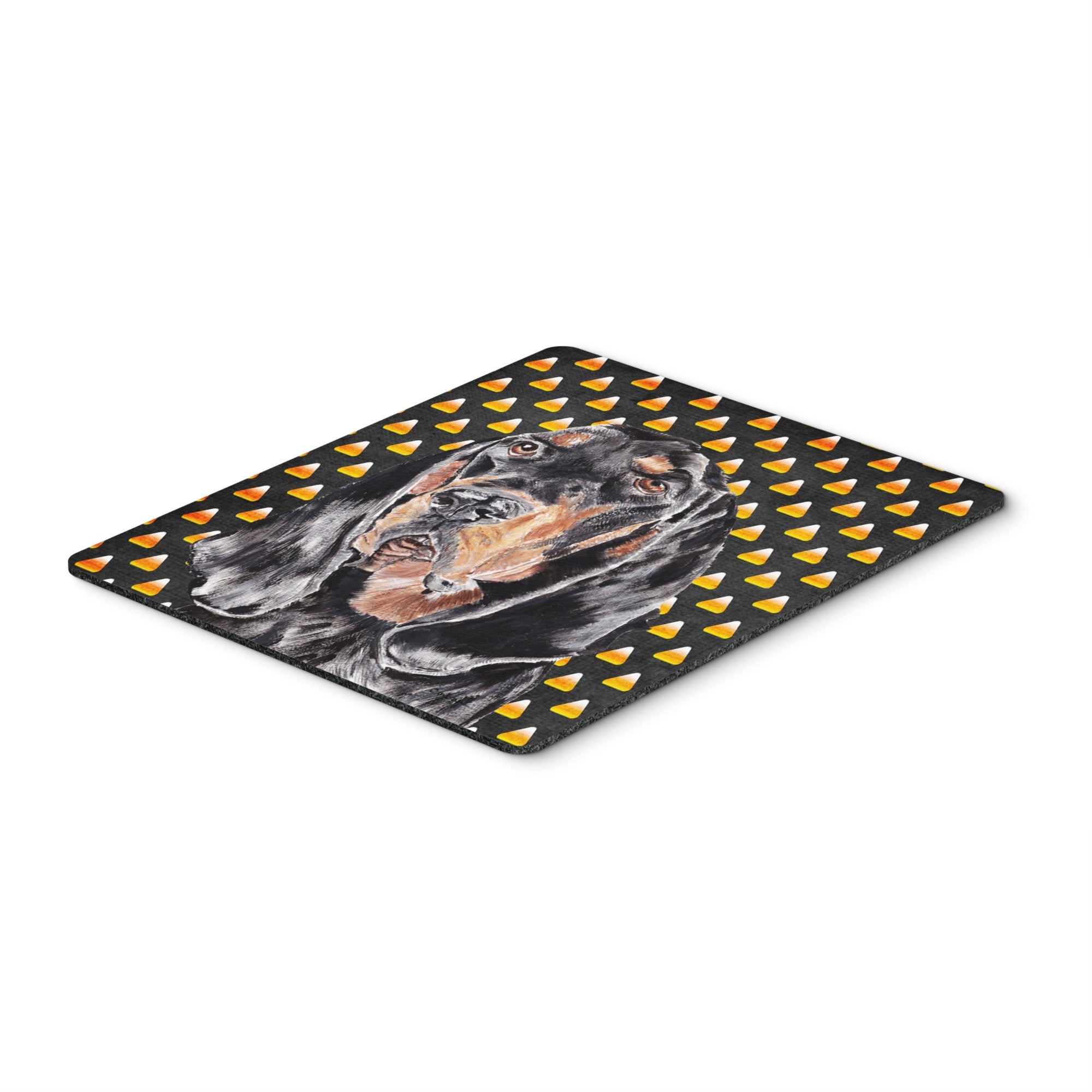 Caroline'S Treasures Coonhound Halloween Candy Corn Mouse Pad/Hot Pad/Trivet (Sc9525Mp)