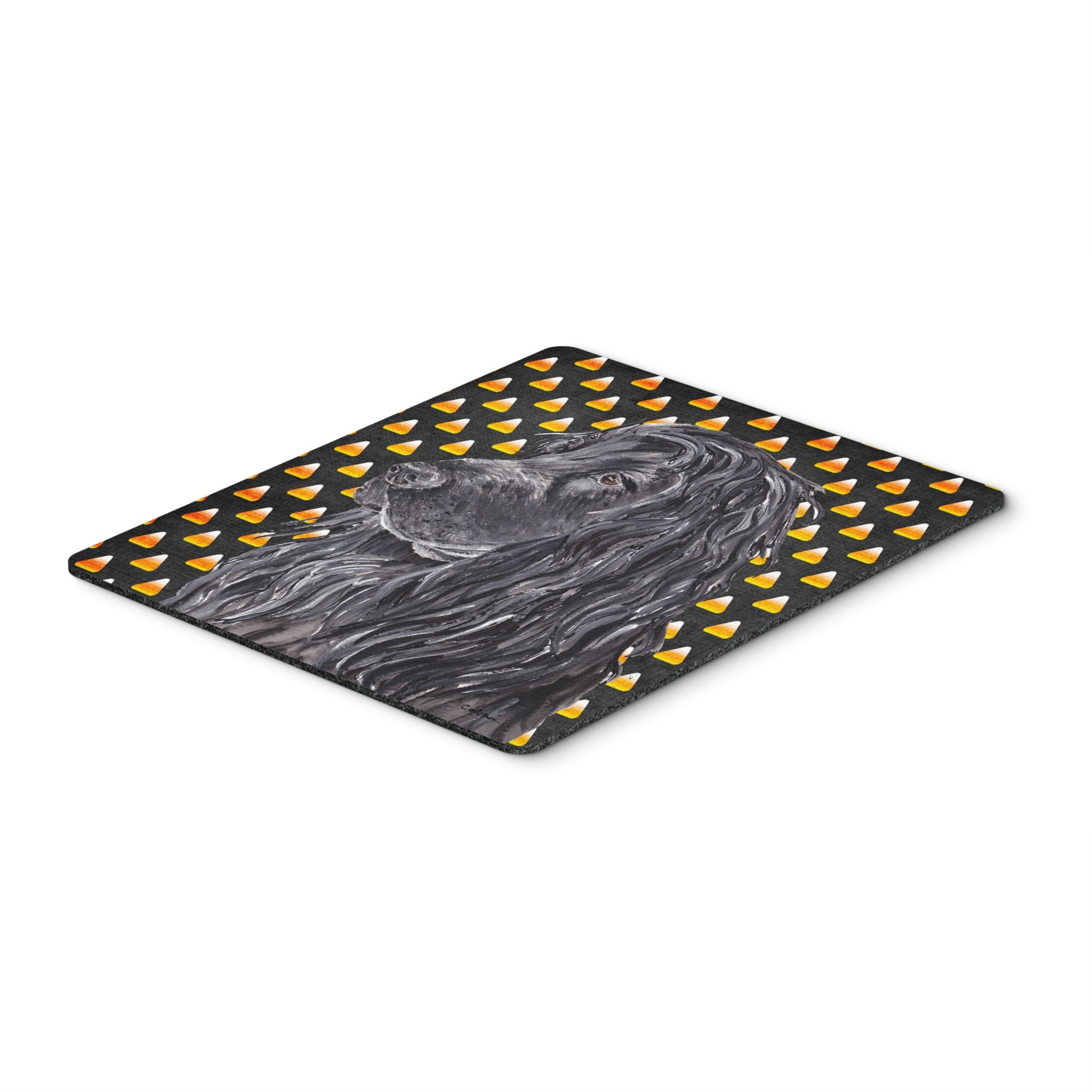 Caroline'S Treasures English Cocker Spaniel Halloween Candy Corn Mouse Pad/Hot Pad/Trivet (Sc9527Mp)