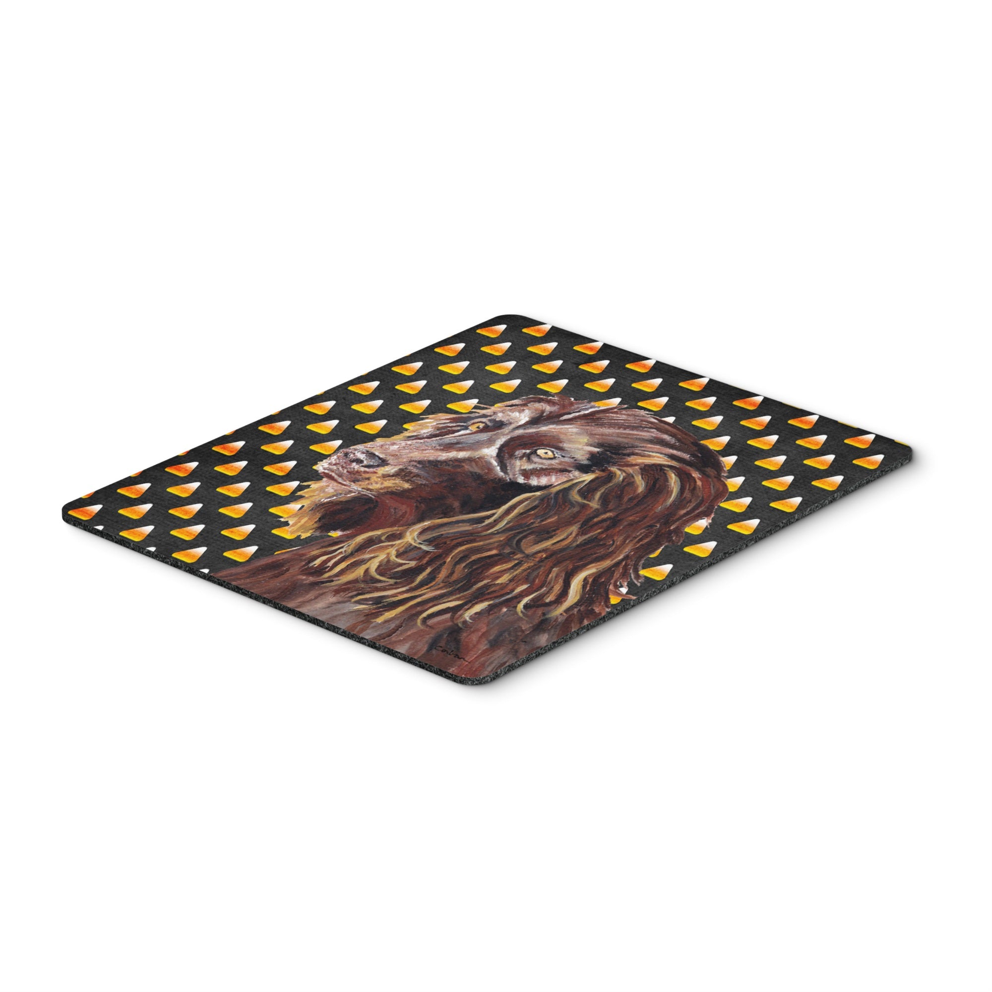 Caroline'S Treasures Boykin Spaniel Halloween Candy Corn Mouse Pad/Hot Pad/Trivet (Sc9532Mp)