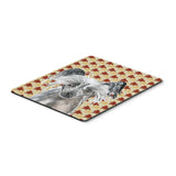 Caroline'S Treasures Chinese Crested Fall Leaves Mouse Pad/Hot Pad/Trivet (Sc9550Mp)