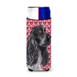 Cocker Spaniel Valentine'S Love Ultra Beverage Insulators For Slim Cans