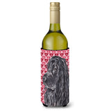 English Cocker Spaniel Valentine'S Love Wine Bottle Beverage Insulator Beverage Insulator Hugger