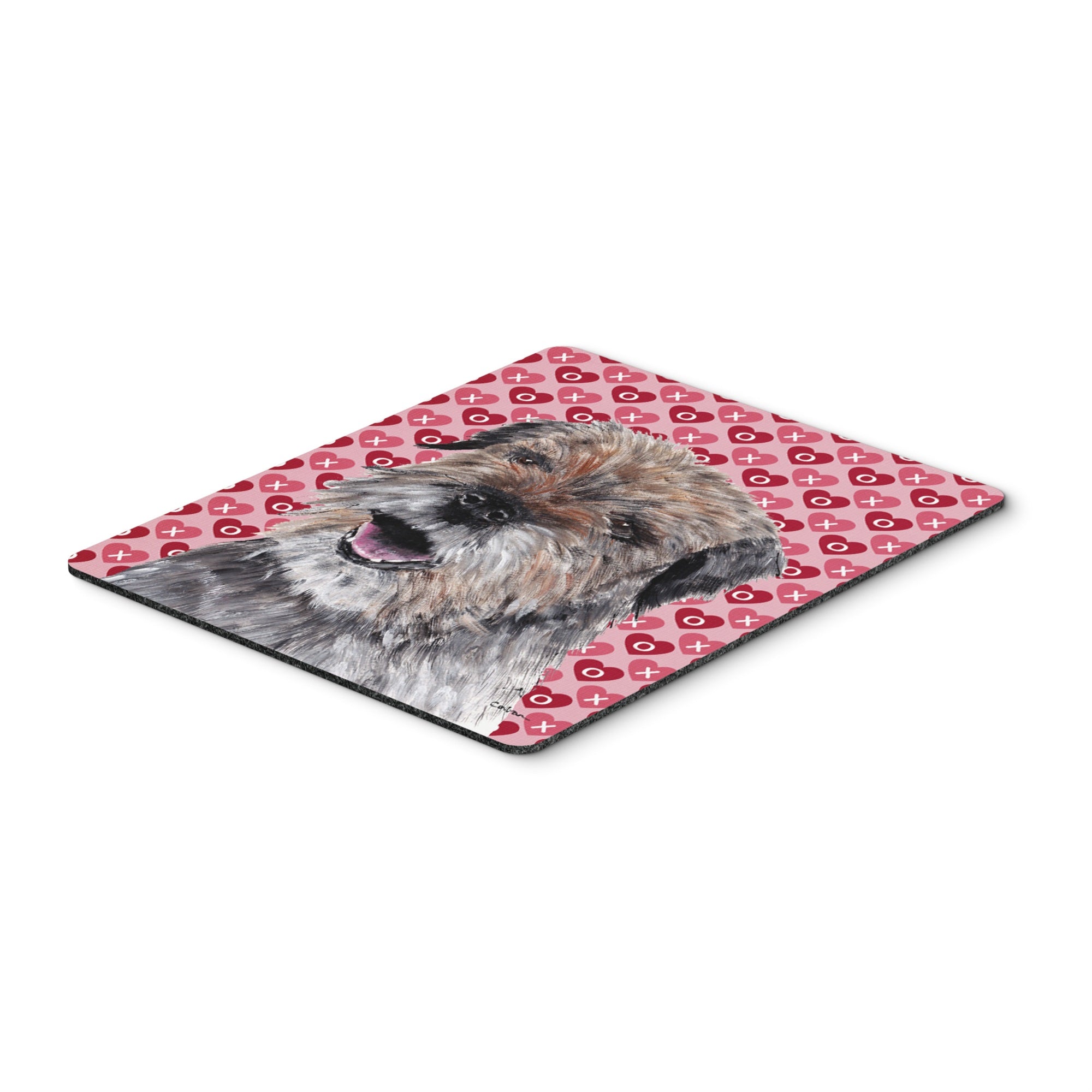 Caroline'S Treasures Border Terrier Valentine'S Love Mouse Pad/Hot Pad/Trivet (Sc9557Mp)