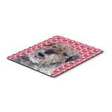 Caroline'S Treasures Border Terrier Valentine'S Love Mouse Pad/Hot Pad/Trivet (Sc9557Mp)