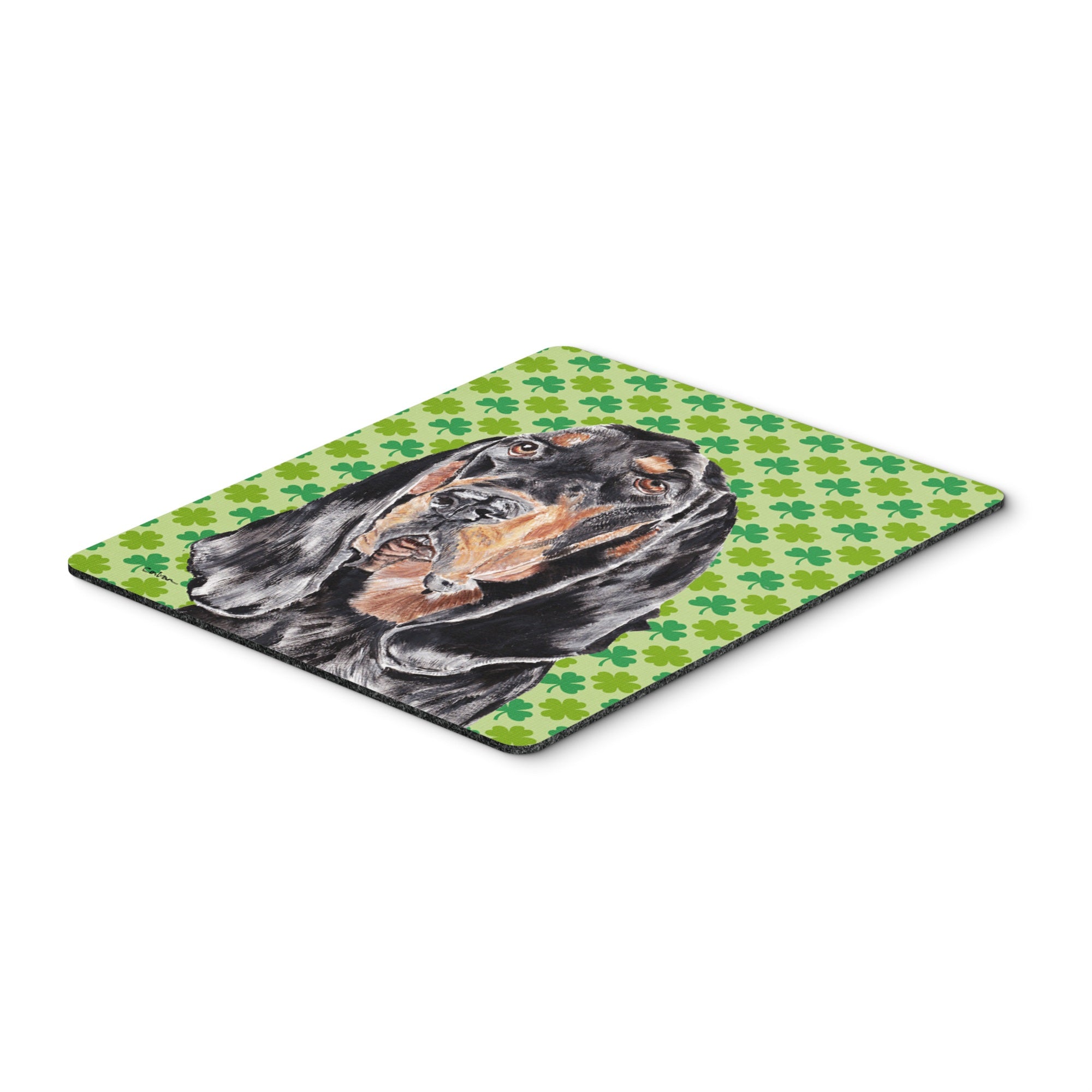 Caroline'S Treasures Coonhound St Patrick'S Irish Mouse Pad/Hot Pad/Trivet (Sc9567Mp)