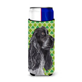 Cocker Spaniel St Patrick'S Irish Ultra Beverage Insulators For Slim Cans