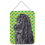 Caroline'S Treasures English Cocker Spaniel St Patrick'S Irish Wall Or Door Hanging Prints, 16 X 12