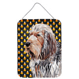 Caroline'S Treasures Sc9660Ds1216 Otterhound Candy Corn Halloween Wall Or Door Hanging Prints, 16 X 12