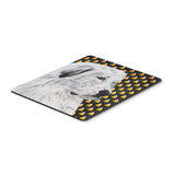 Caroline'S Treasures Great Pyrenees Candy Corn Halloween Mouse Pad/Hot Pad/Trivet (Sc9666Mp)