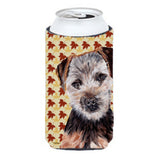 Norfolk Terrier Puppy Fall Leaves Tall Boy Beverage Insulator Hugger Sc9687Tbc