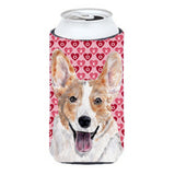 Cardigan Corgi Hearts And Love Tall Boy Beverage Insulator Hugger Sc9696Tbc