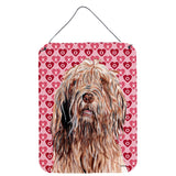 Caroline'S Treasures Sc9709Ds1216 Otterhound Hearts And Love Wall Or Door Hanging Prints, 16 X 12