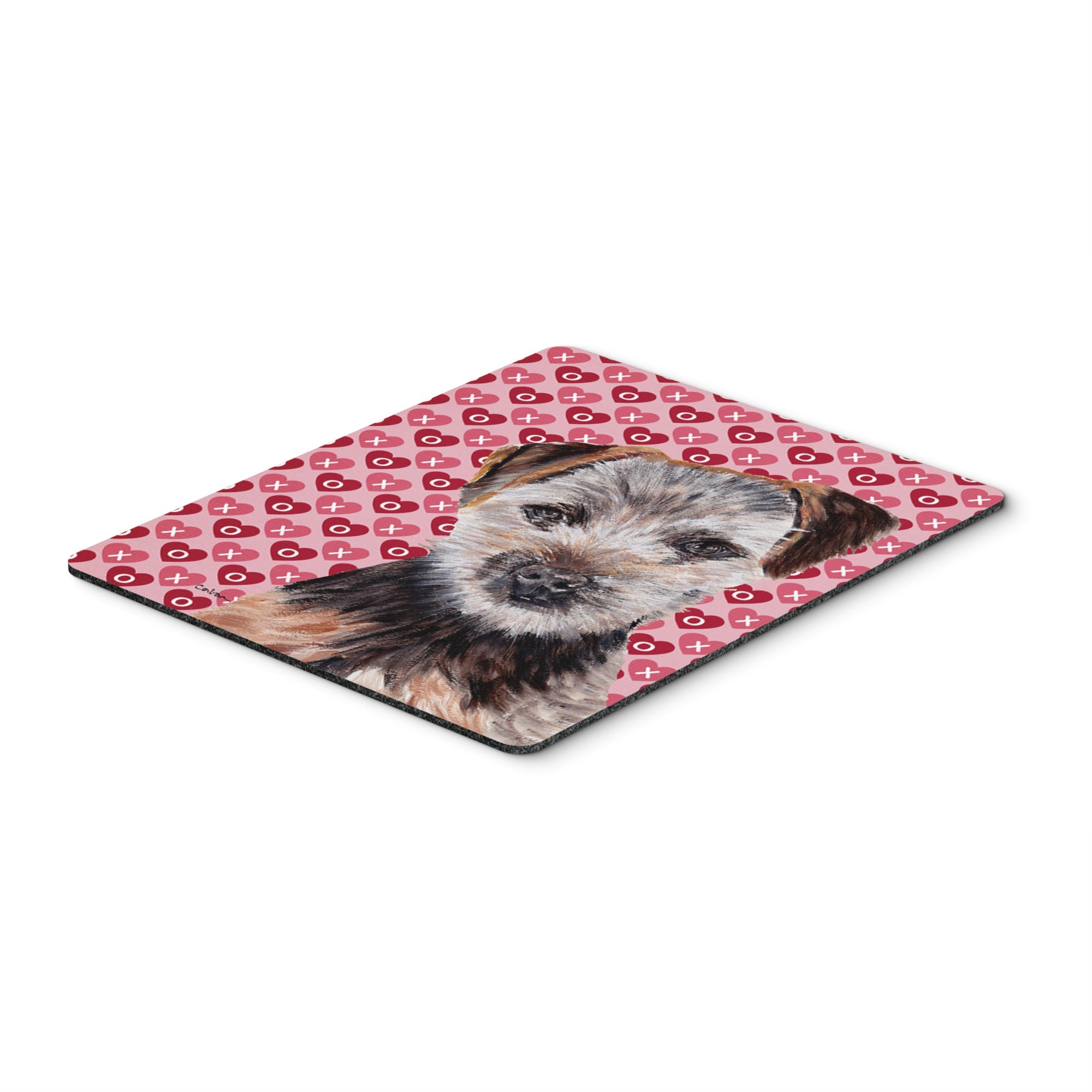 Caroline'S Treasures Norfolk Terrier Puppy Hearts & Love Mouse Pad/Hot Pad/Trivet (Sc9711Mp)