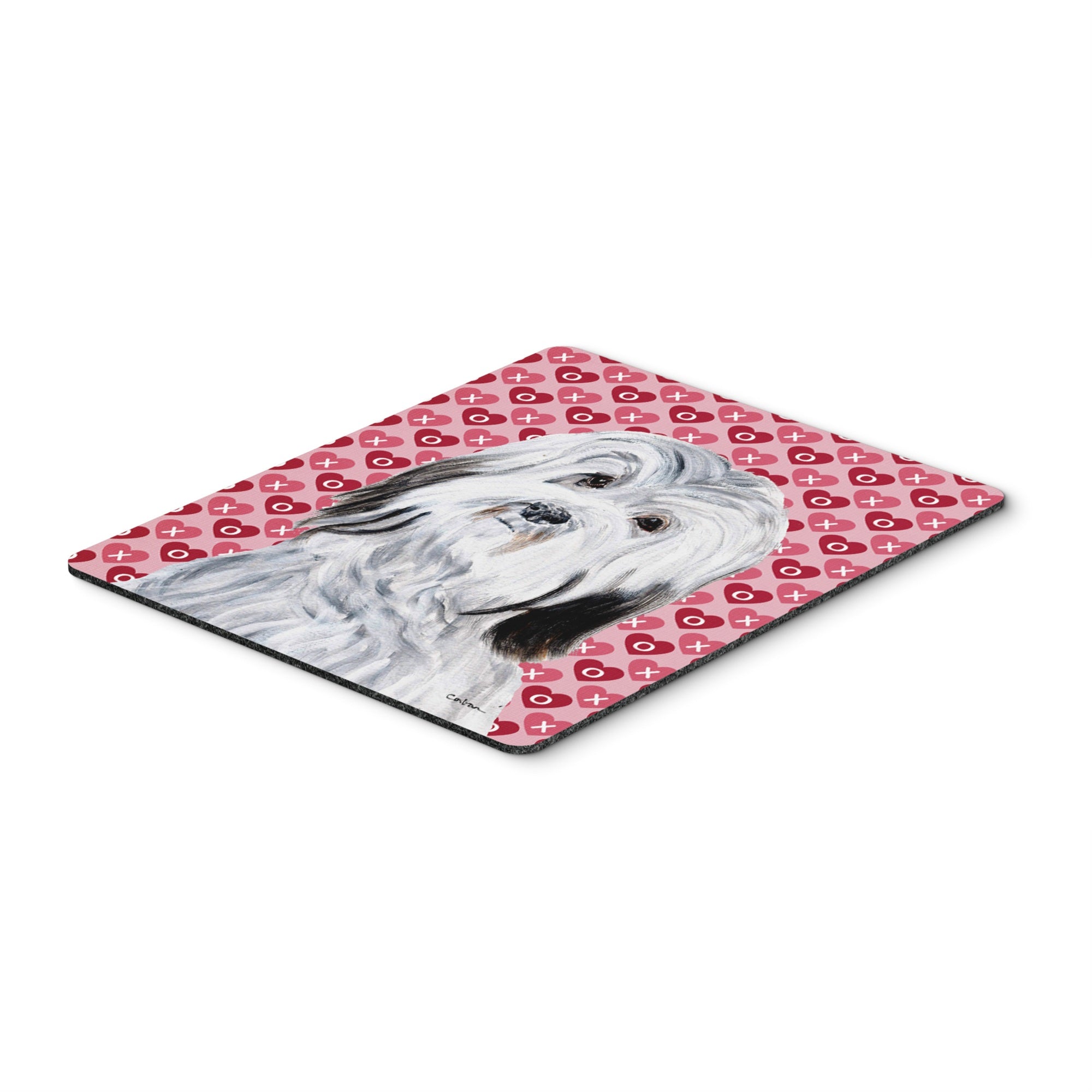 Caroline'S Treasures Havanese Hearts & Love Mouse Pad/Hot Pad/Trivet (Sc9713Mp)
