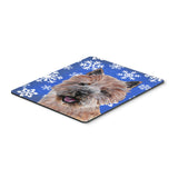 Caroline'S Treasures Norwich Terrier Winter Snowflakes Mouse Pad/Hot Pad/Trivet (Sc9782Mp)