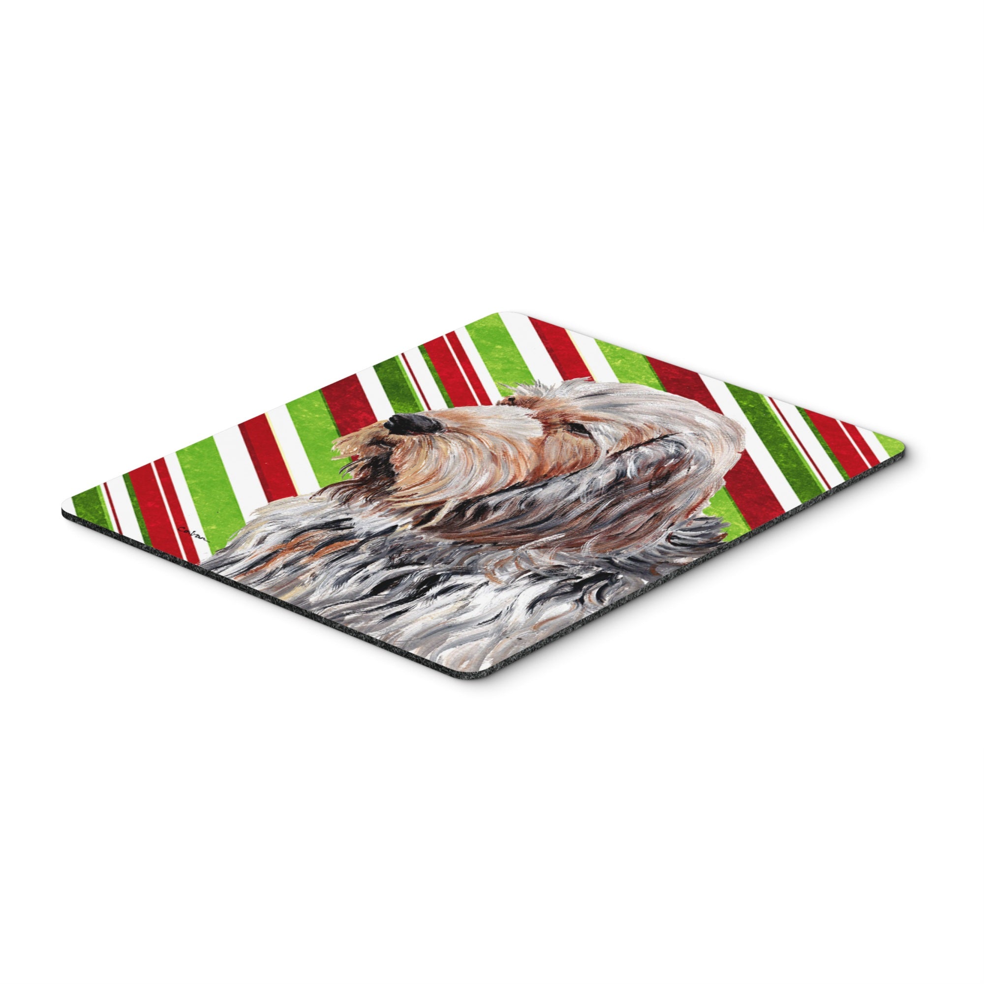 Caroline'S Treasures Otterhound Candy Cane Christmas Mouse Pad/Hot Pad/Trivet (Sc9804Mp)