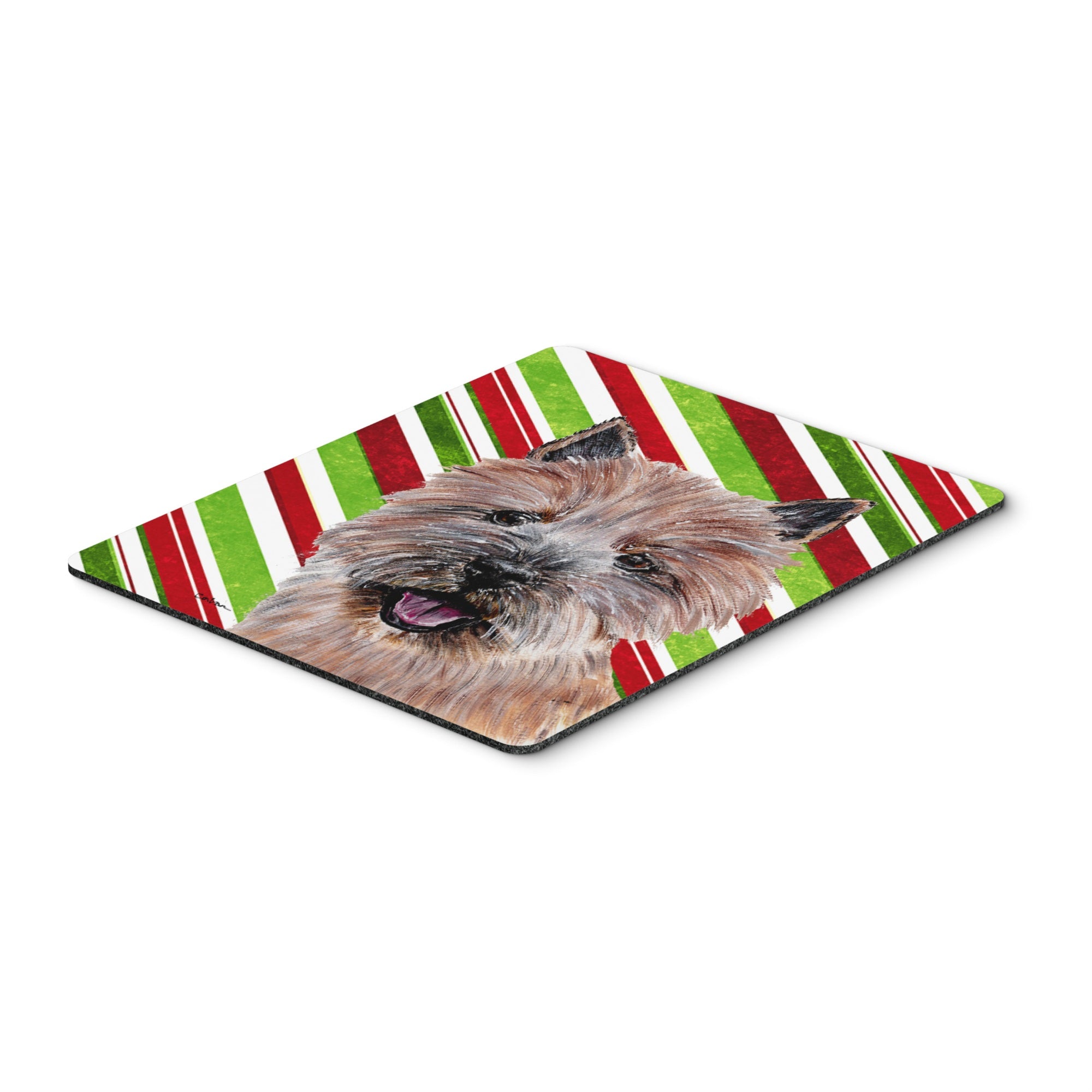 Caroline'S Treasures Norwich Terrier Candy Cane Christmas Mouse Pad/Hot Pad/Trivet (Sc9806Mp)