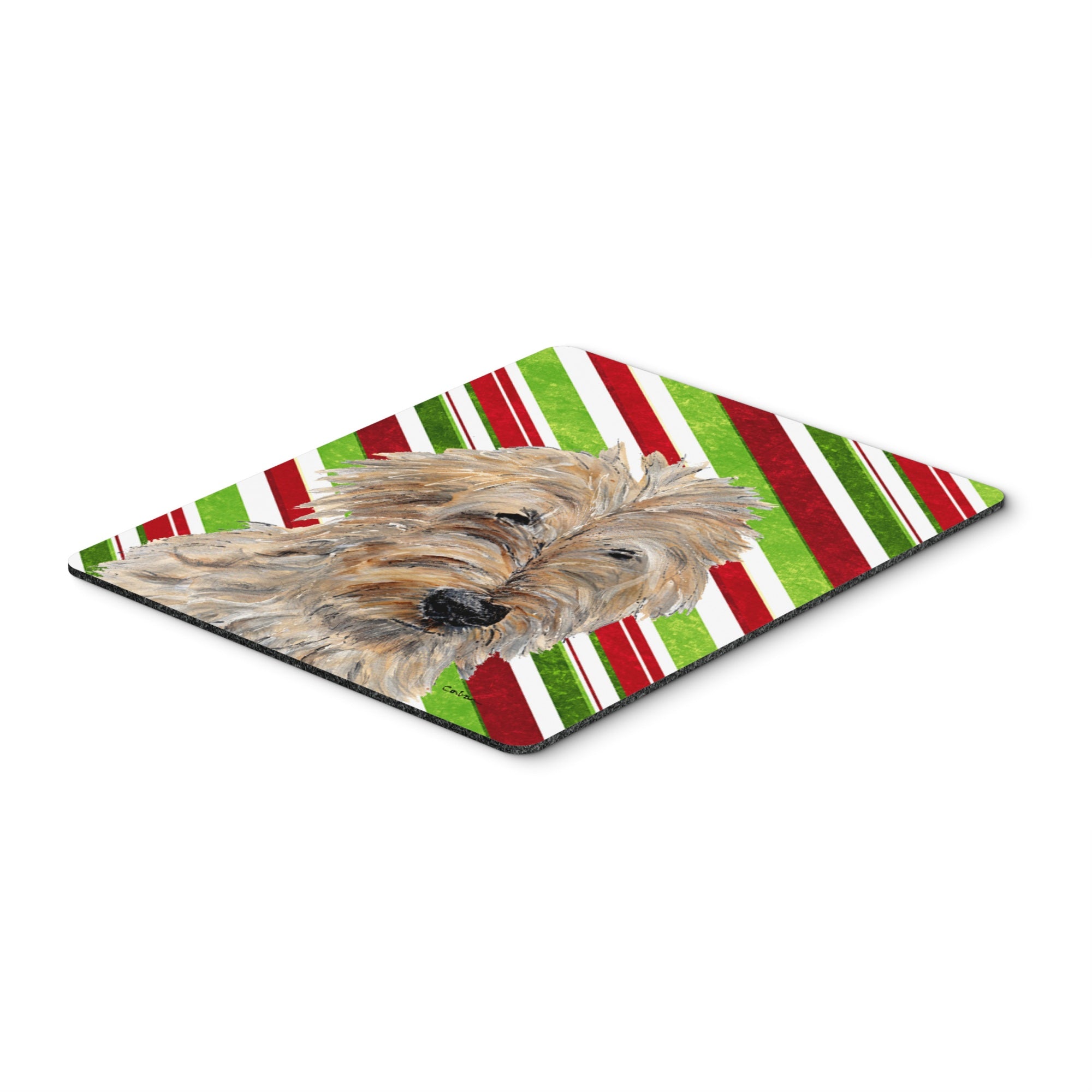 Caroline'S Treasures Golden Doodle 2 Candy Cane Christmas Mouse Pad/Hot Pad/Trivet (Sc9811Mp)