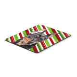 Caroline'S Treasures German Pinscher Candy Cane Christmas Mouse Pad/Hot Pad/Trivet (Sc9812Mp)