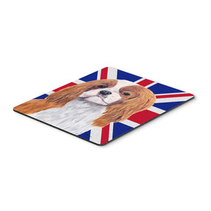 Caroline'S Treasures Cavalier Spaniel With English Union Jack British Flag Mouse Pad/Trivet (Sc9851Mp)