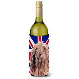 Otterhound With English Union Jack British Flag Wine Bottle Beverage Insulator Hugger Sc9878Literk