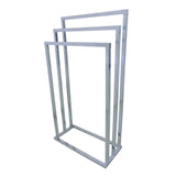 Kingston Brass Scc8331 Edenscape 3-Tier Pedestal Towel Rack, Polished Chrome