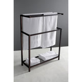 Kingston Brass Scc8365 Edenscape Freestanding Iron Towel Rack, Oil Rubbed Bronze