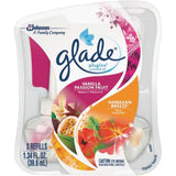 70498 Glade PlugIns Passion Fruit/Hawaiian Breeze Scented Oil Air Freshener Refill (2-Count)