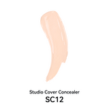 SYDONI STUDIO COVER SOFT MATTE LIQUID CONCEALER – Flawless Coverage, Seamless Finish 0.35 OZ.