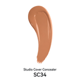 SYDONI STUDIO COVER SOFT MATTE LIQUID CONCEALER – Flawless Coverage, Seamless Finish 0.35 OZ.