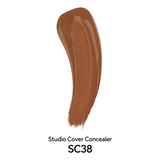 SYDONI STUDIO COVER SOFT MATTE LIQUID CONCEALER – Flawless Coverage, Seamless Finish 0.35 OZ.
