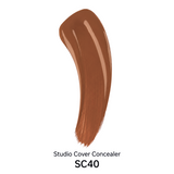 SYDONI STUDIO COVER SOFT MATTE LIQUID CONCEALER – Flawless Coverage, Seamless Finish 0.35 OZ.