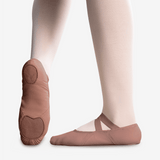 Só Dança Adult Diamond Stretch Canvas Ballet Shoe-BLK