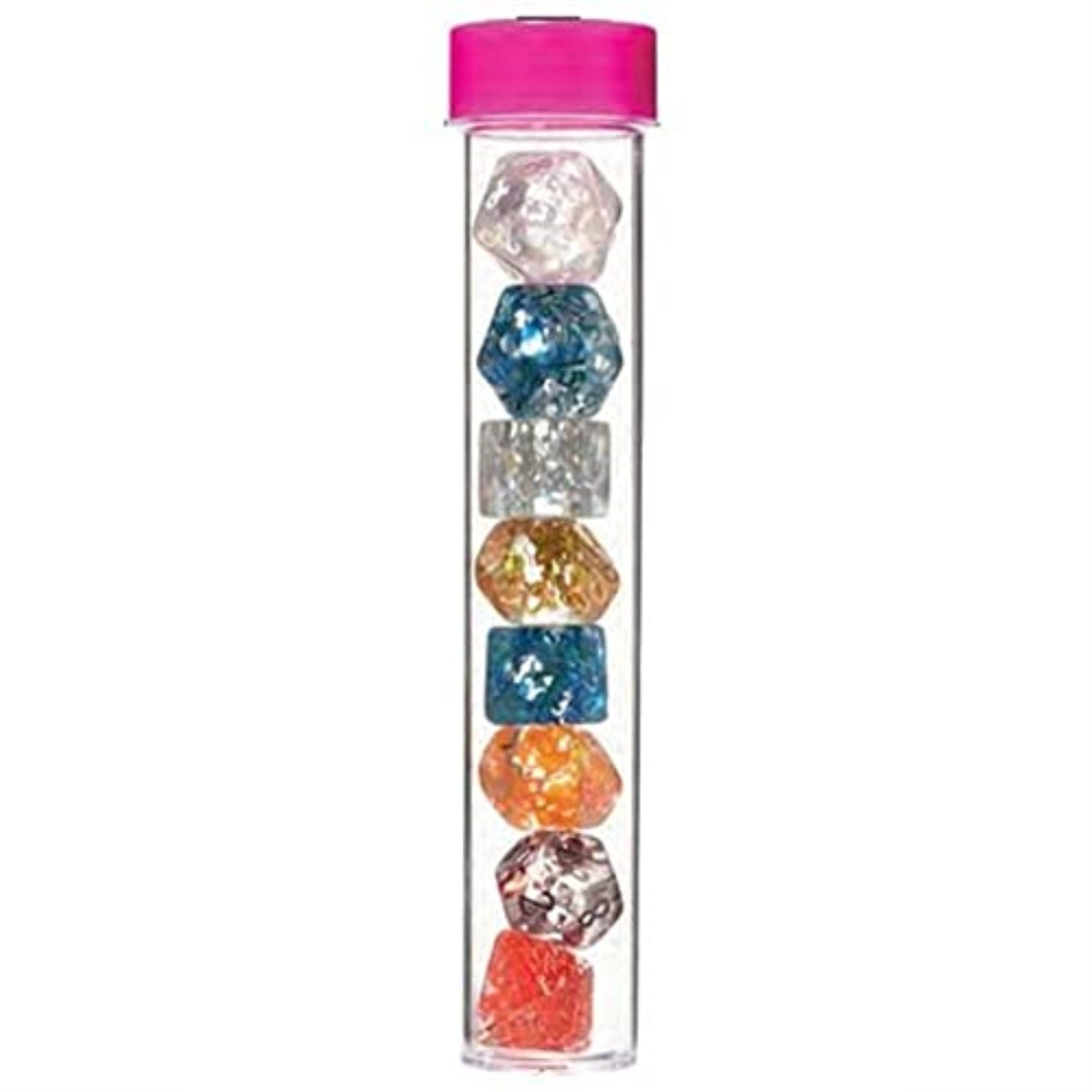 Sirius Dice Sdz000701 Cancer Awareness Dice Set - 8 Per Set - Set Of 7