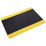 Tuff-Spun 3/8 Pebble-Surface 3'x60' Black w/Yellow