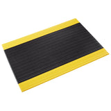 Tuff-Spun 3/8 Rib-Surface 3'x60' Black w/Yellow